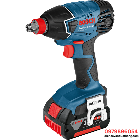 Máy bắt vít động lực dùng pin/chìa vặn Bosch GDX 18 V-LI Professional
