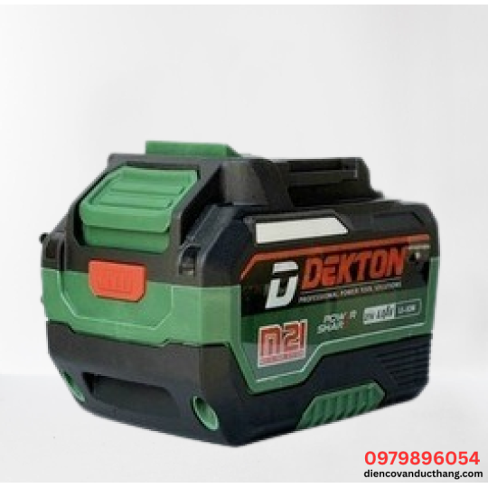Pin Dekton 21V 6AH Plus hệ M21